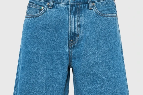 Funky Buddha Mid-Rise Σορτς Τζιν Γυναικείο (FBL013-173-03-MD-BLUE)