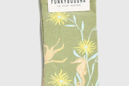 Funky Buddha Κάλτσες Ψηλές 1 Ζευγάρι (FBL013-196-10-MULTI)