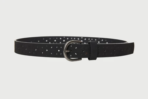 Funky Buddha Eco-Leather Ζώνη Casual (FBL013-436-10-BLACK)