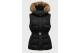 Funky Buddha Μπουφάν Αμάνικο Γυναικείο (FBL014-102-01-BLACK)