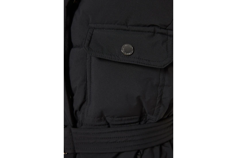 Funky Buddha Μπουφάν Αμάνικο Γυναικείο (FBL014-102-01-BLACK)