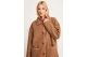 Funky Buddha Teddy Παλτό Sherpa Γυναικείο (FBL014-124-01-CAMEL)