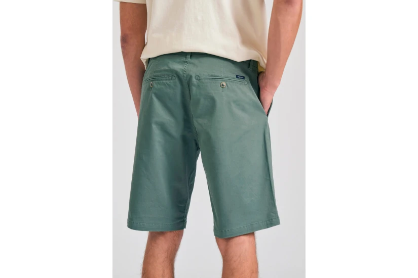 Funky Buddha The Essentials Ανδρική Βερμούδα Chino Πράσινη