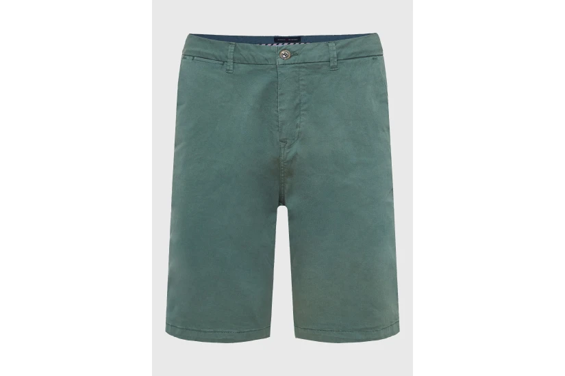 Funky Buddha The Essentials Ανδρική Βερμούδα Chino Πράσινη