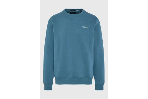 Funky Buddha The Essentials Μπλούζα Με Λαιμόκοψη Ανδρική (FBM012-003-06-INDIAN-TEAL)