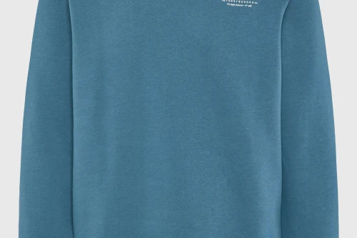 Funky Buddha The Essentials Μπλούζα Με Λαιμόκοψη Ανδρική (FBM012-003-06-INDIAN-TEAL)
