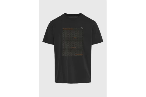 Funky Buddha Print T-Shirt Ανδρικό (FBM012-016-04-BLACK)