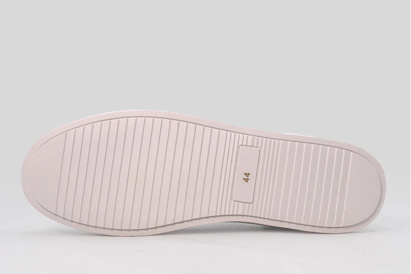 Funky Buddha Ανδρικά Δερμάτινα Sneakers Μαύρα, Λευκά
