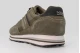 Funky Buddha Ανδρικά Suede Sneakers Λαδί, Λευκά