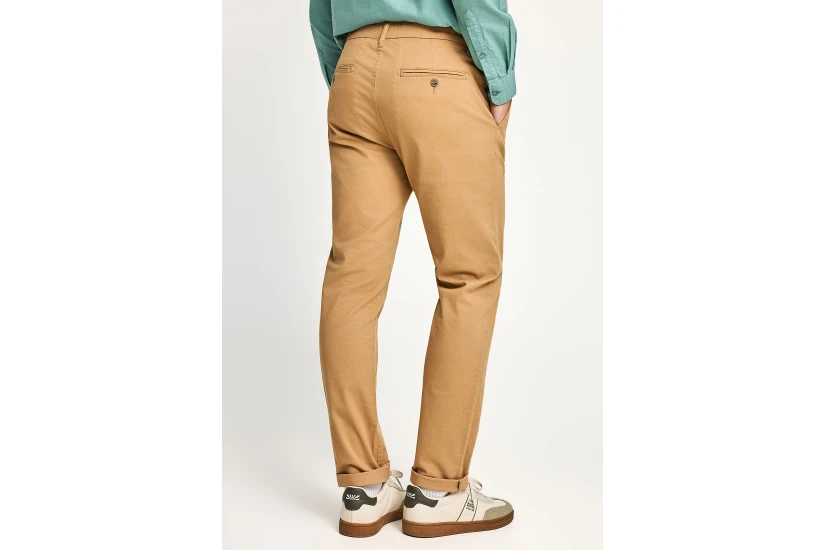 Funky Buddha The Essentials Ανδρικό Παντελόνι Chino Μπεζ