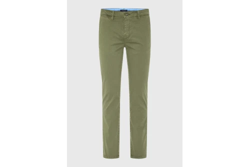 Funky Buddha The Essentials Παντελόνι Chino Ανδρικό (FBM013-001-02-DEEP-FOREST)