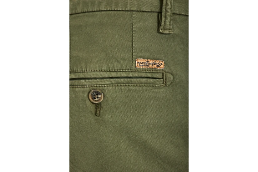 Funky Buddha The Essentials Ανδρικό Παντελόνι Chino Χακί