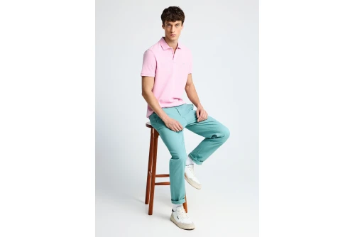 Funky Buddha The Essentials Παντελόνι Chino Ανδρικό (FBM013-001-02-MINERAL-BLUE)