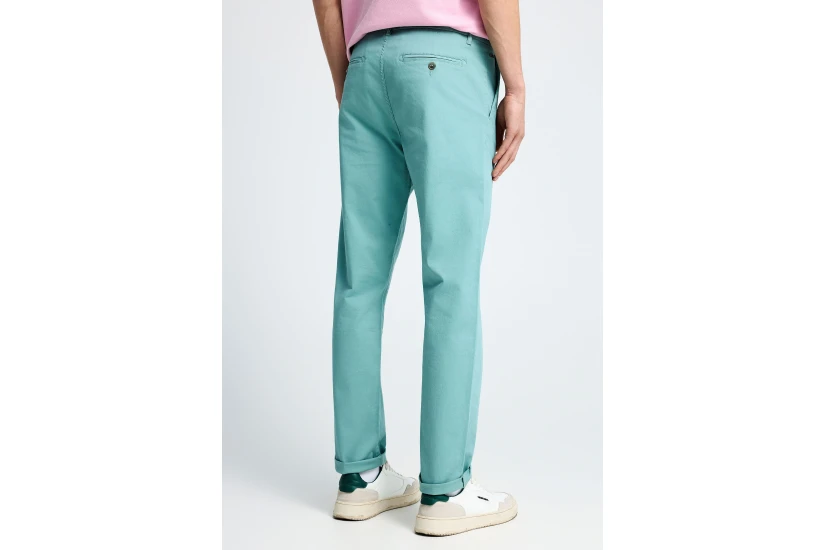 Funky Buddha The Essentials Ανδρικό Παντελόνι Chino Τυρκουάζ