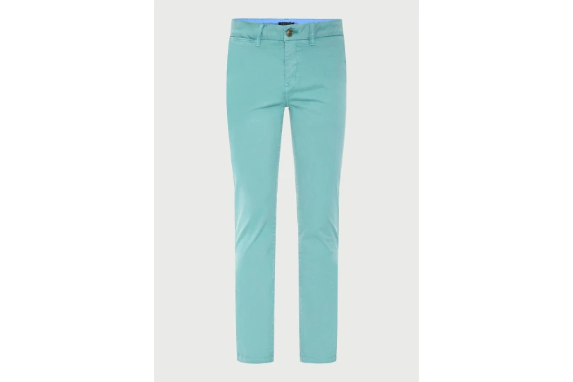 Funky Buddha The Essentials Ανδρικό Παντελόνι Chino Τυρκουάζ
