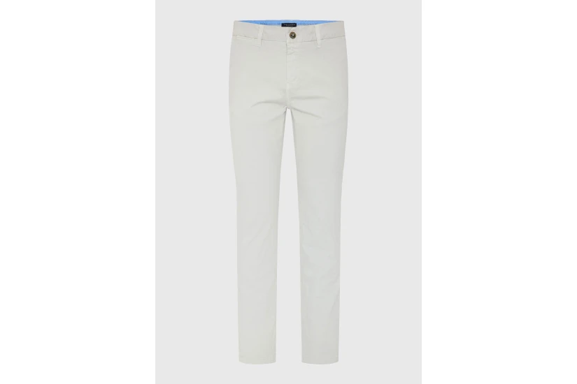 Funky Buddha The Essentials Ανδρικό Παντελόνι Chino Γκρι Ανοιχτό