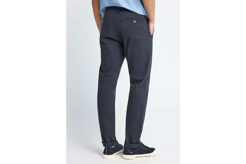 Funky Buddha The Essentials Ανδρικό Παντελόνι Chino Μπλε Σκούρο