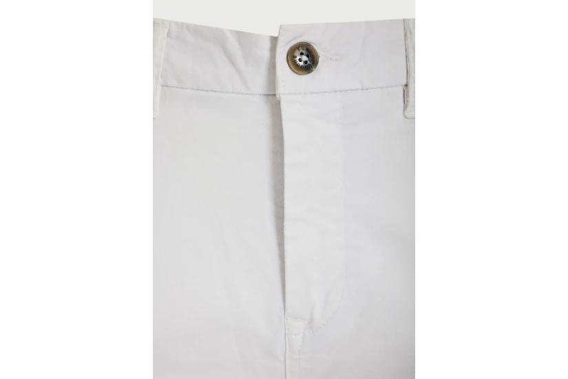 Funky Buddha The Essentials Ανδρικό Παντελόνι Chino Λευκό