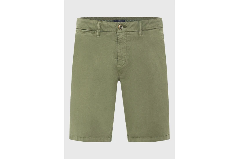 Funky Buddha The Essentials Ανδρική Βερμούδα Chino Χακί