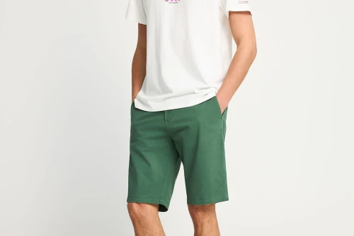 Funky Buddha The Essentials Βερμούδα Chino Ανδρική (FBM013-001-03-DK-IVY)