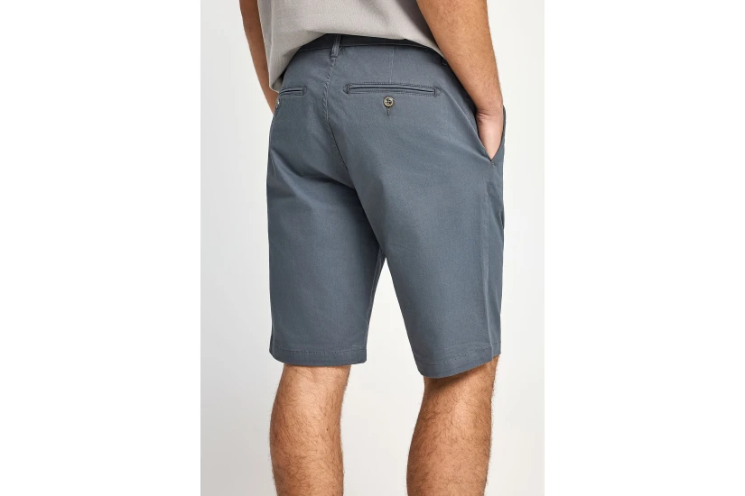 Funky Buddha The Essentials Ανδρική Βερμούδα Chino Γκρι Σκούρο