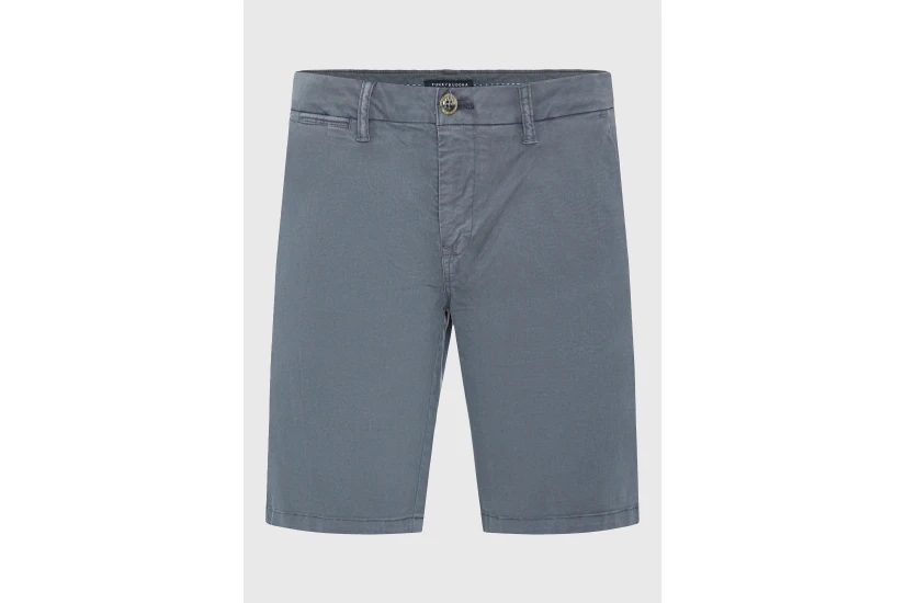 Funky Buddha The Essentials Ανδρική Βερμούδα Chino Γκρι Σκούρο
