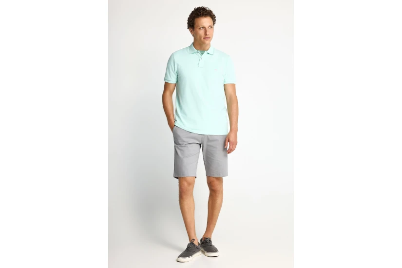 Funky Buddha The Essentials Ανδρική Βερμούδα Chino Γκρι