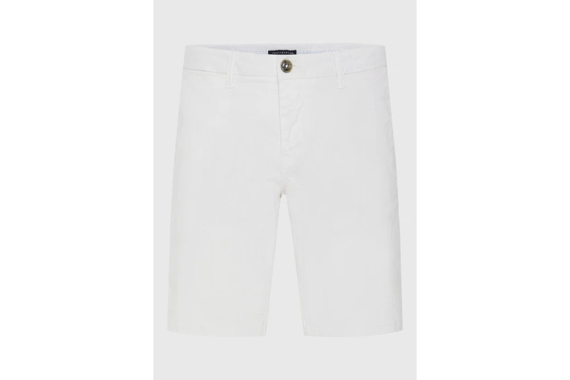 Funky Buddha The Essentials Ανδρική Βερμούδα Chino Λευκή