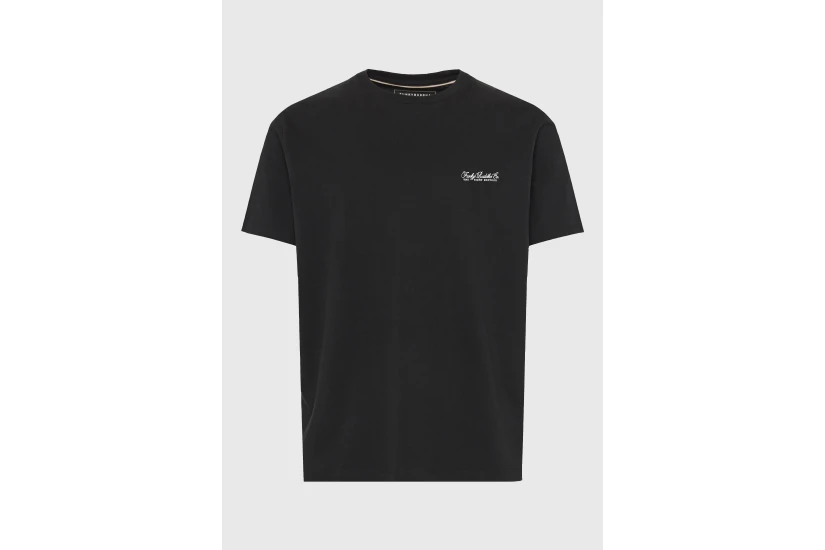 Funky Buddha The Basics Collection Ανδρικό Κοντομάνικο T-Shirt Μαύρο