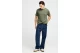 Funky Buddha The Basics Collection Ανδρικό Κοντομάνικο T-Shirt Χακί