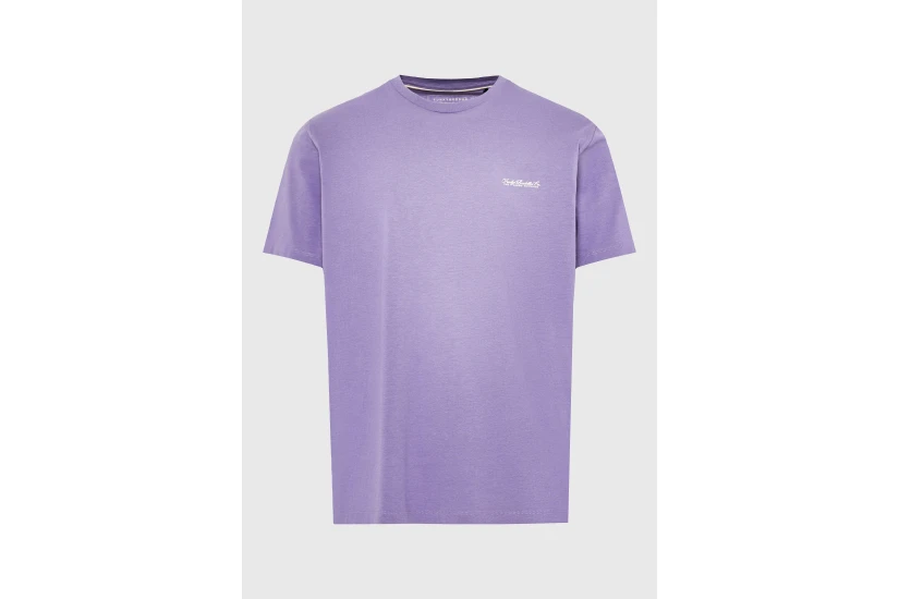 Funky Buddha The Basics Collection Ανδρικό Κοντομάνικο T-Shirt Λεβάντα