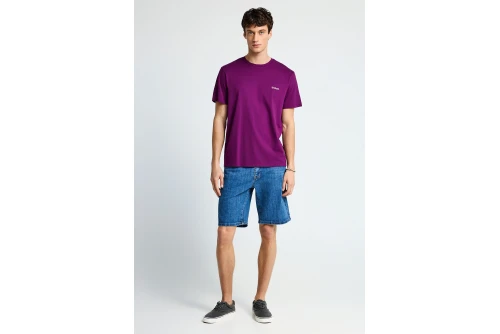 Funky Buddha The Basics Collection T-Shirt Ανδρικό (FBM013-001-04-GRAPE-JUICE)