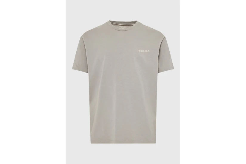 Funky Buddha The Basics Collection Ανδρικό Κοντομάνικο T-Shirt Γκρι