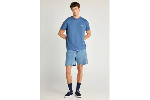 Funky Buddha The Basics Collection T-Shirt Ανδρικό (FBM013-001-04-INDIGO)