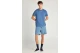 Funky Buddha The Basics Collection Ανδρικό Κοντομάνικο T-Shirt Μπλε Ίντιγκο
