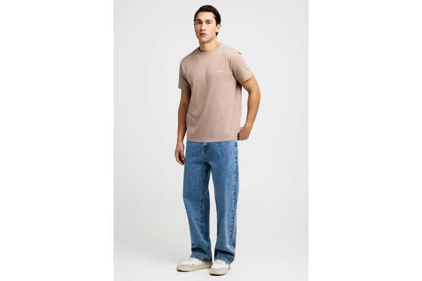 Funky Buddha The Basics Collection Ανδρικό Κοντομάνικο T-Shirt Πουρό