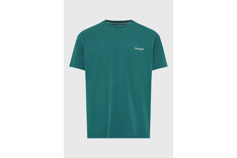 Funky Buddha The Basics Collection Ανδρικό Κοντομάνικο T-Shirt Πετρόλ