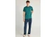 Funky Buddha The Basics Collection Ανδρικό Κοντομάνικο T-Shirt Πετρόλ