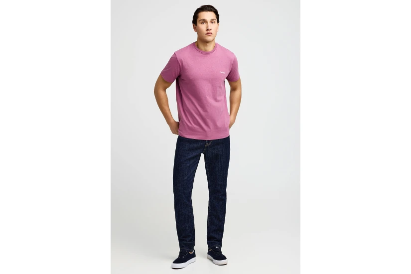 Funky Buddha The Basics Collection Ανδρικό Κοντομάνικο T-Shirt Μωβ