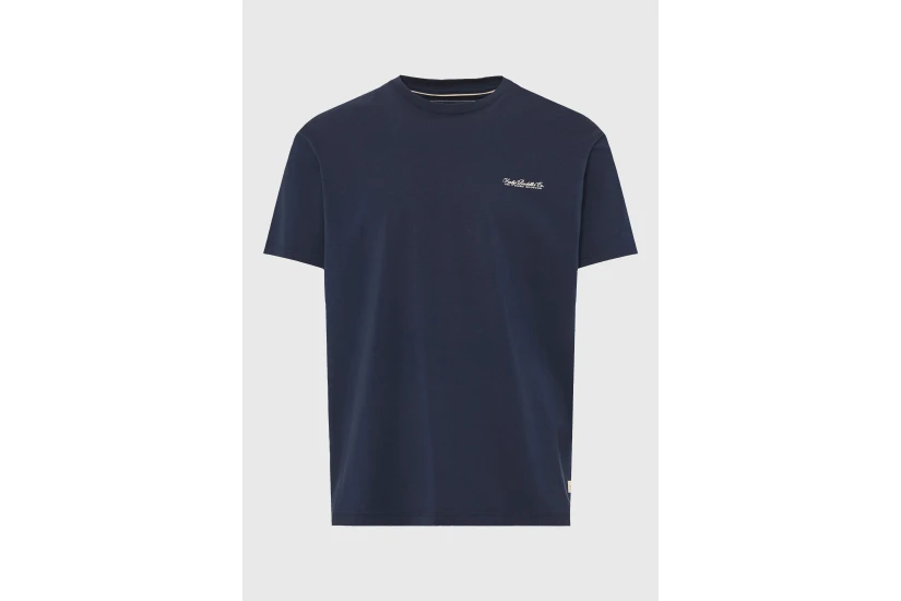 Funky Buddha The Basics Collection Ανδρικό Κοντομάνικο T-Shirt Μπλε Σκούρο