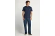 Funky Buddha The Basics Collection Ανδρικό Κοντομάνικο T-Shirt Μπλε Σκούρο