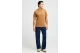 Funky Buddha The Basics Collection Ανδρικό Κοντομάνικο T-Shirt Καφέ