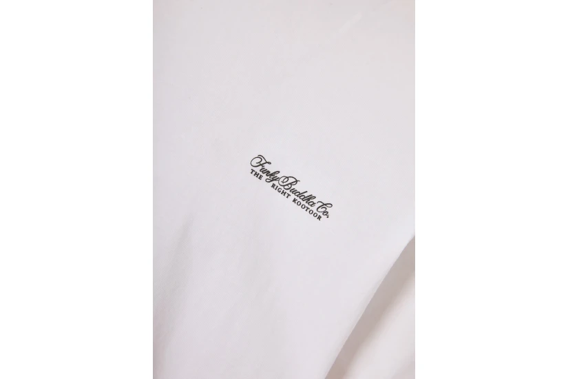 Funky Buddha The Basics Collection Ανδρικό Κοντομάνικο T-Shirt Λευκό