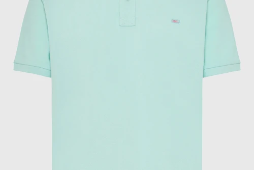 Funky Buddha Essential Cotton Polo Ανδρικό (FBM013-001-11-AQUA)