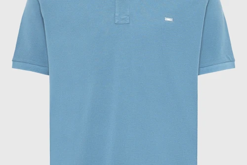 Funky Buddha Essential Cotton Polo Ανδρικό (FBM013-001-11-BLUE-HEAVEN)