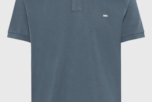 Funky Buddha Essential Cotton Polo Ανδρικό (FBM013-001-11-DK-GREY)