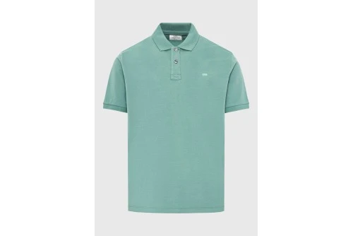 Funky Buddha Essential Cotton Polo Ανδρικό (FBM013-001-11-GREEN-LAKE)