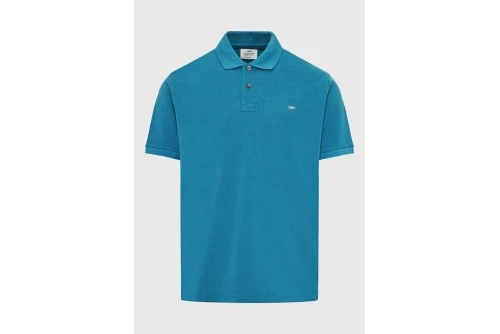 Funky Buddha Essential Cotton Polo Ανδρικό (FBM013-001-11-IBIZA-BLUE)