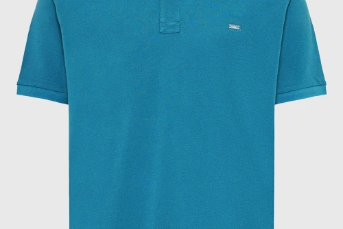 Funky Buddha Essential Cotton Polo Ανδρικό (FBM013-001-11-IBIZA-BLUE)