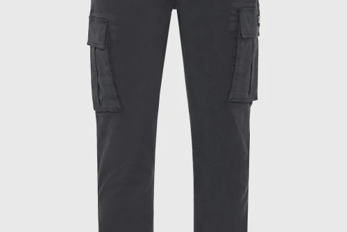 Funky Buddha The Essentials Comfort Παντελόνι Cargo Ανδρικό (FBM013-002-02-BLACK)